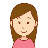 吹き出し女性