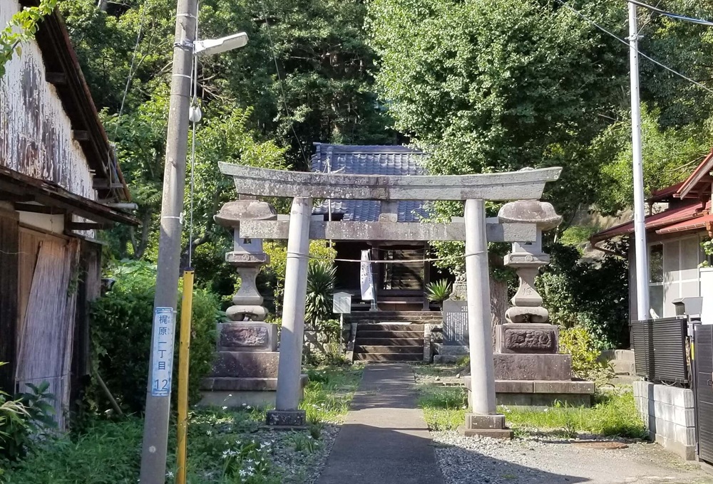 普段の御霊神社の様子 2019年撮影