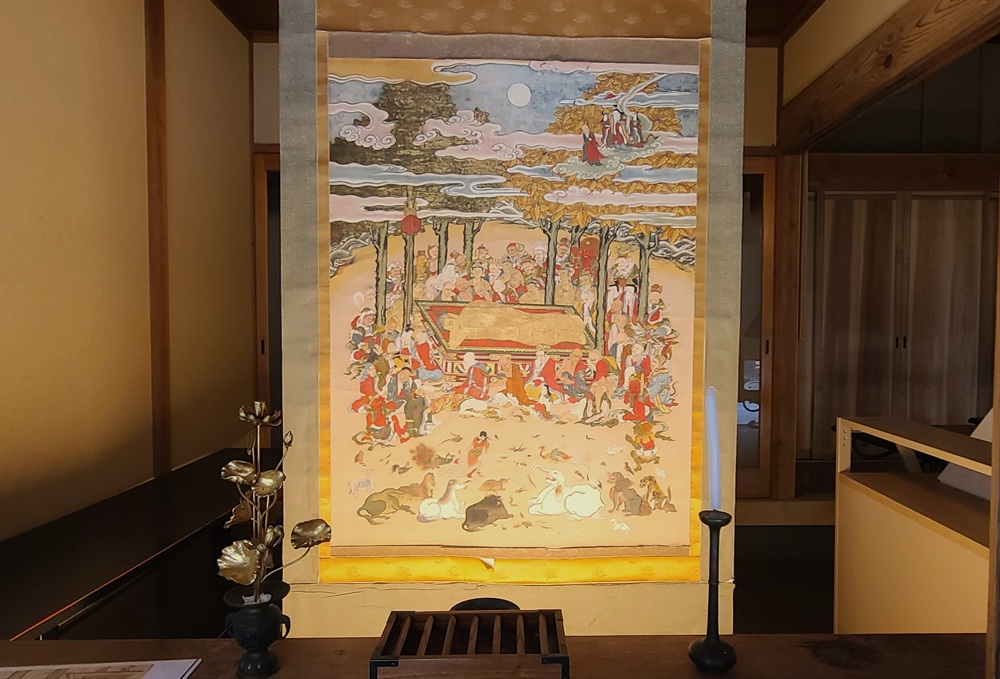覚園寺の涅槃図