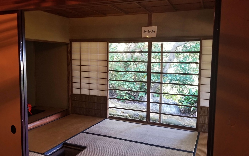 旧山本条太郎別荘の2階の奥の部屋　