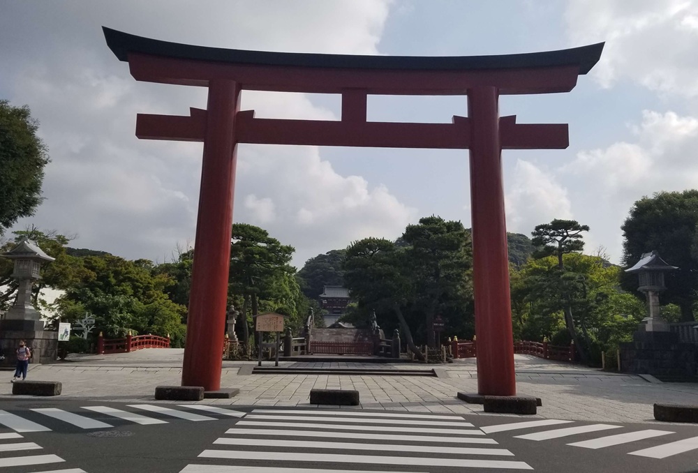 鶴岡八幡宮　二の鳥居
