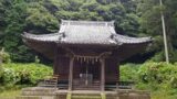 今泉白山神社　本殿