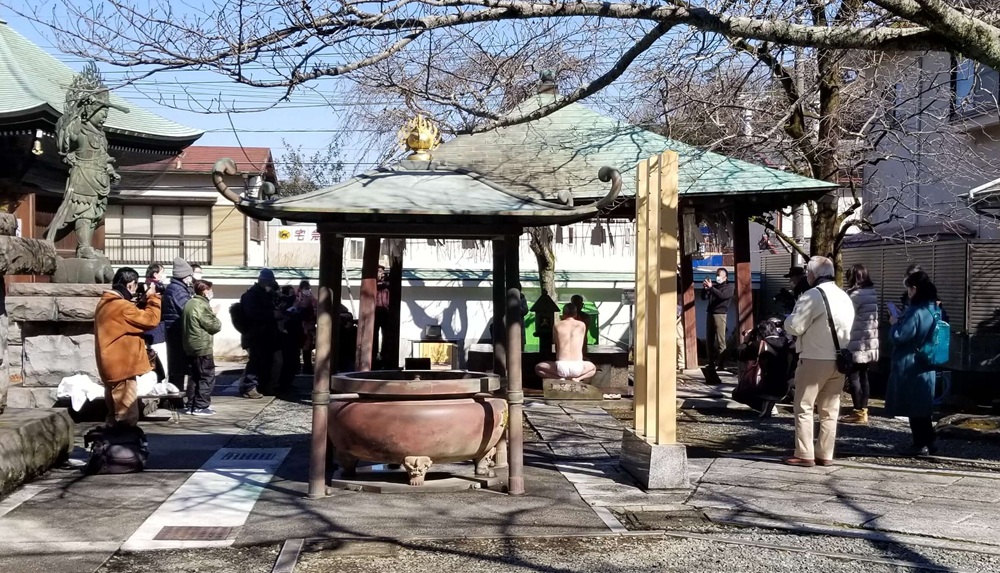 長勝寺 大國禱会成満祭 修行僧たち 2022年