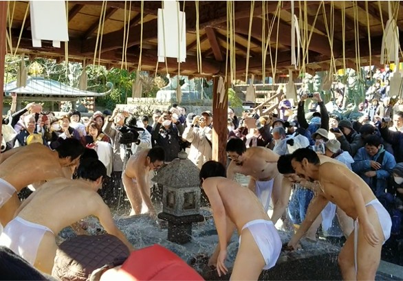 長勝寺 大國禱会成満祭 修行僧たち 2020年
