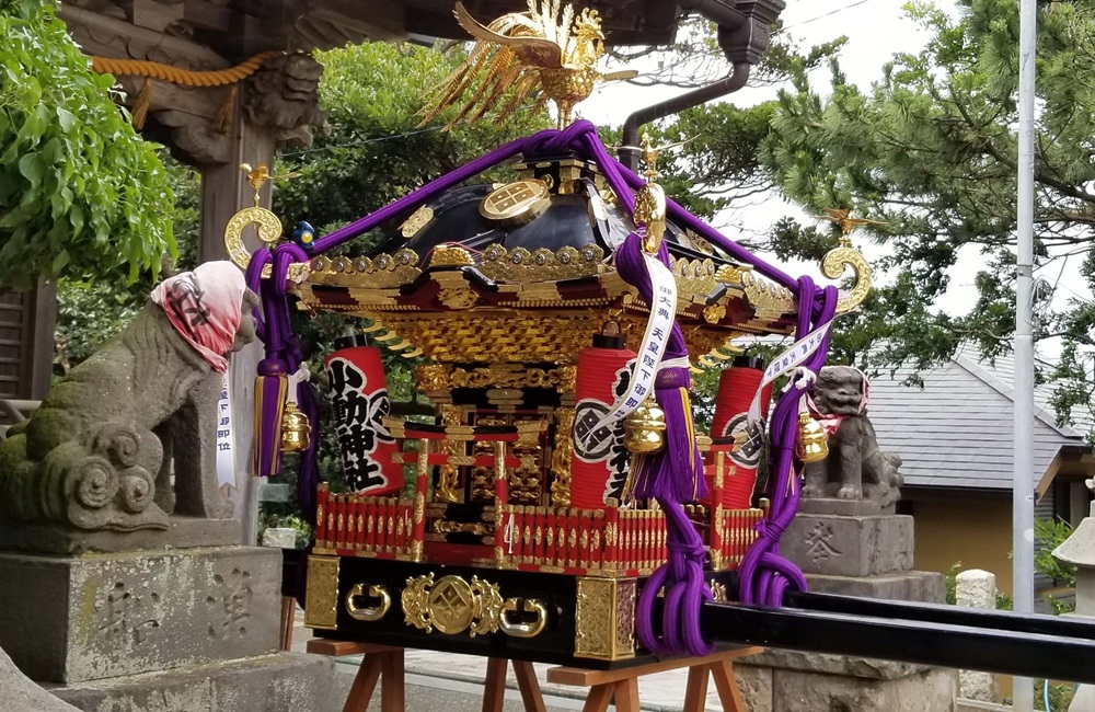 小動神社　天王祭　神輿