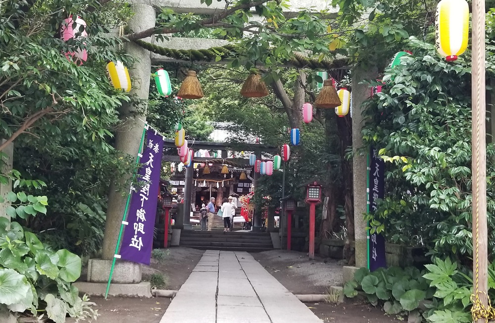 大町　八雲神社境内