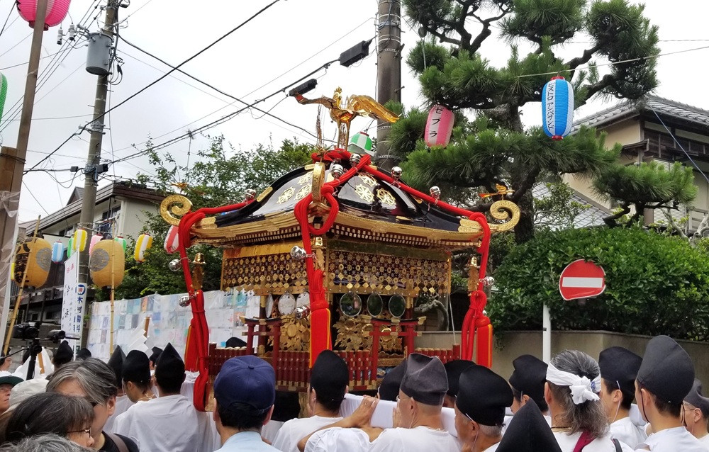 八雲神社 大町まつり　神輿巡行