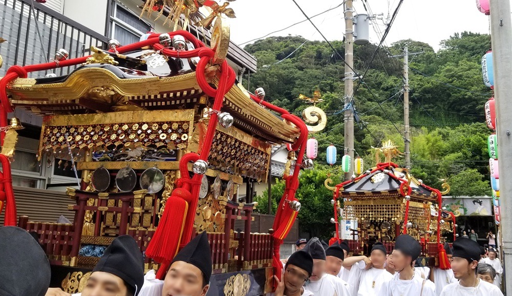 八雲神社 大町まつり　神輿巡行
