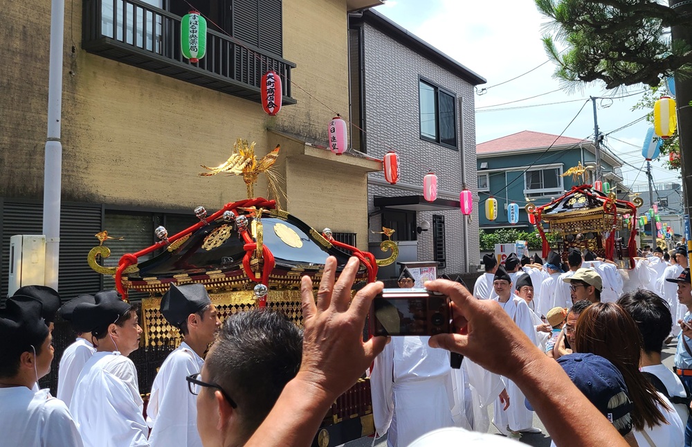 八雲神社 大町まつり　神輿巡行