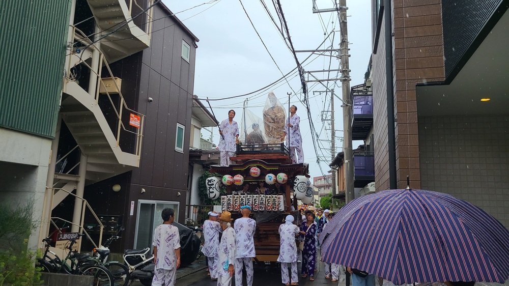 腰越の小動神社　天王祭