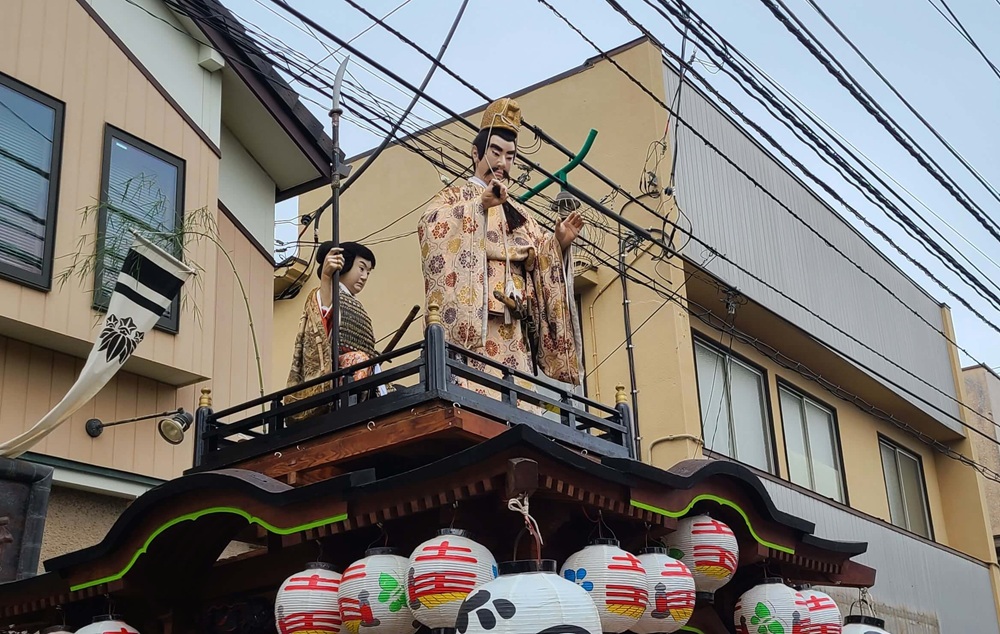 腰越の小動神社　天王祭　人形