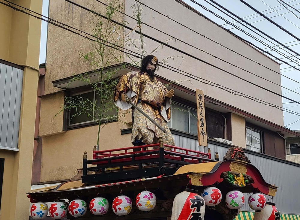 腰越の小動神社　天王祭　人形