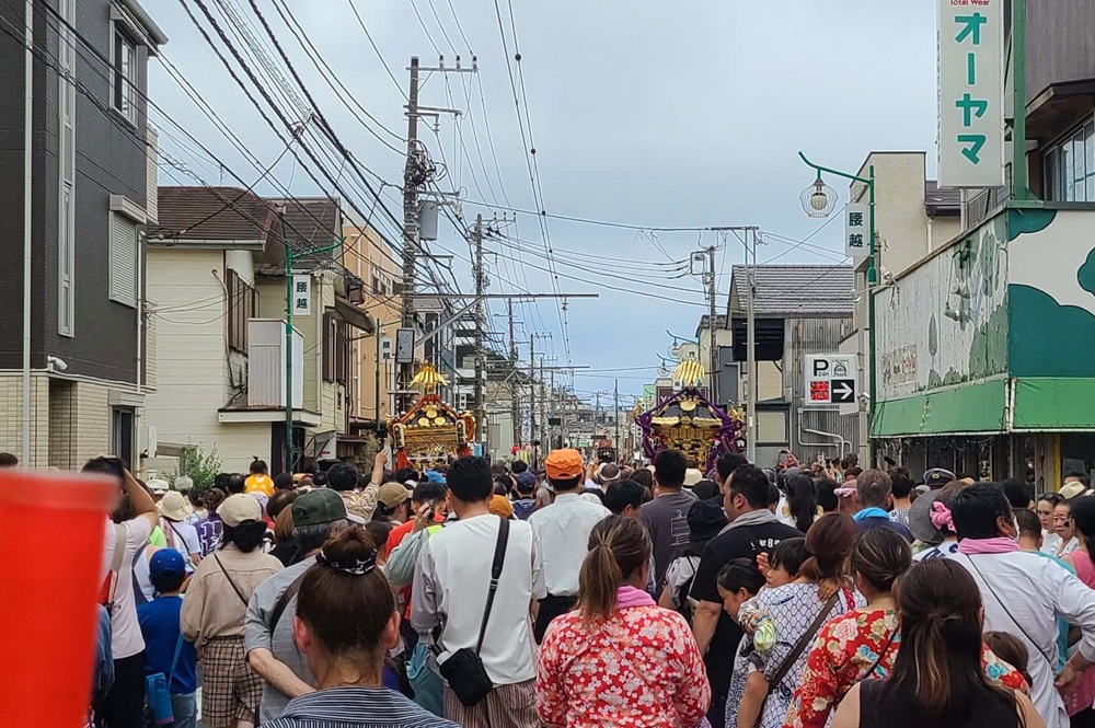 小動神社の神輿　江の島の神輿