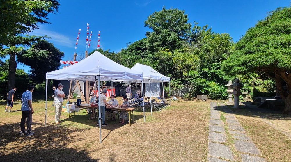 小袋谷　厳島神社夏祭り