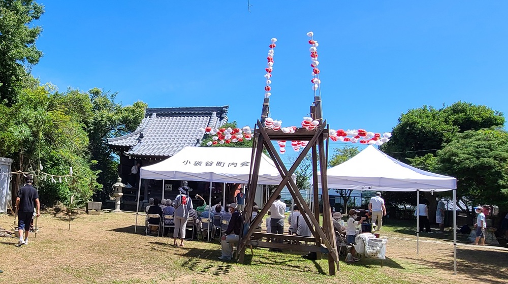 小袋谷　厳島神社夏祭り