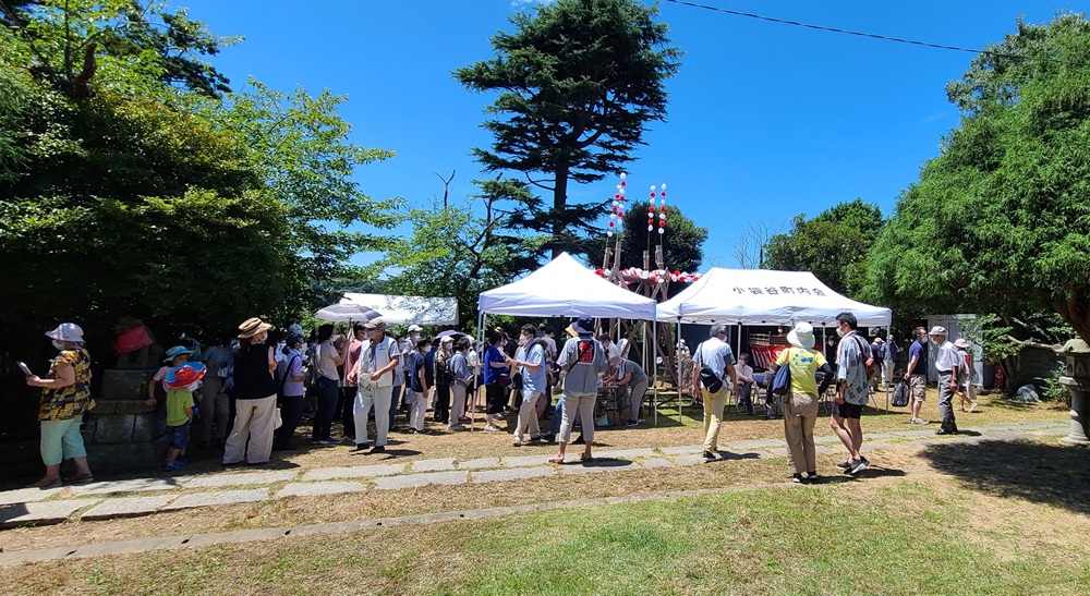 小袋谷　厳島神社夏祭り