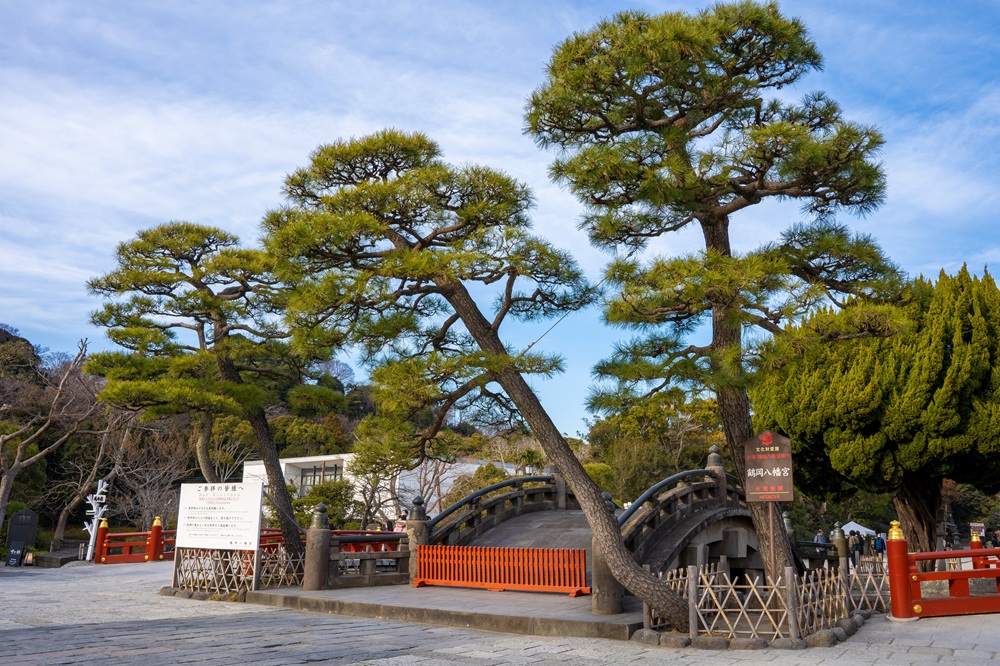 鶴岡八幡宮　太鼓橋