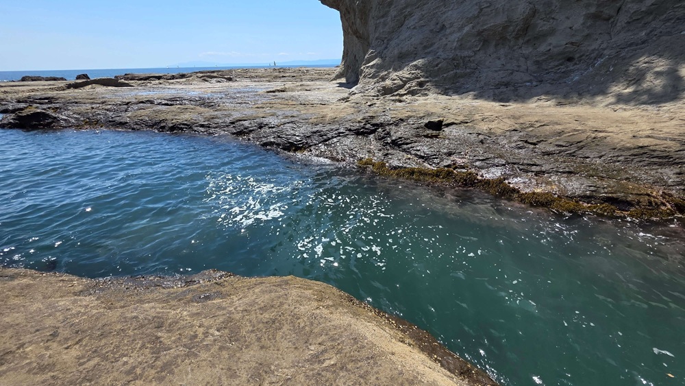 江の島 海岸 堺