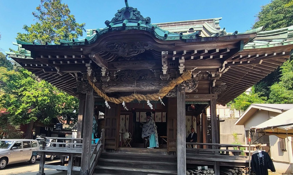 熊野新宮湯立神楽 初能
