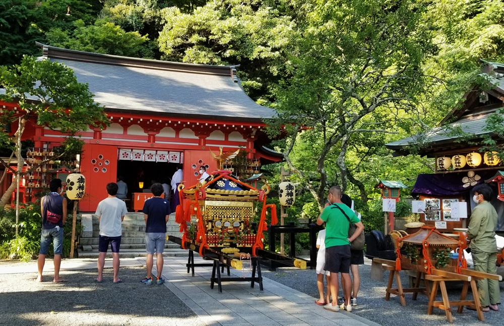 荏柄天神社 例大祭　宵宮祭
