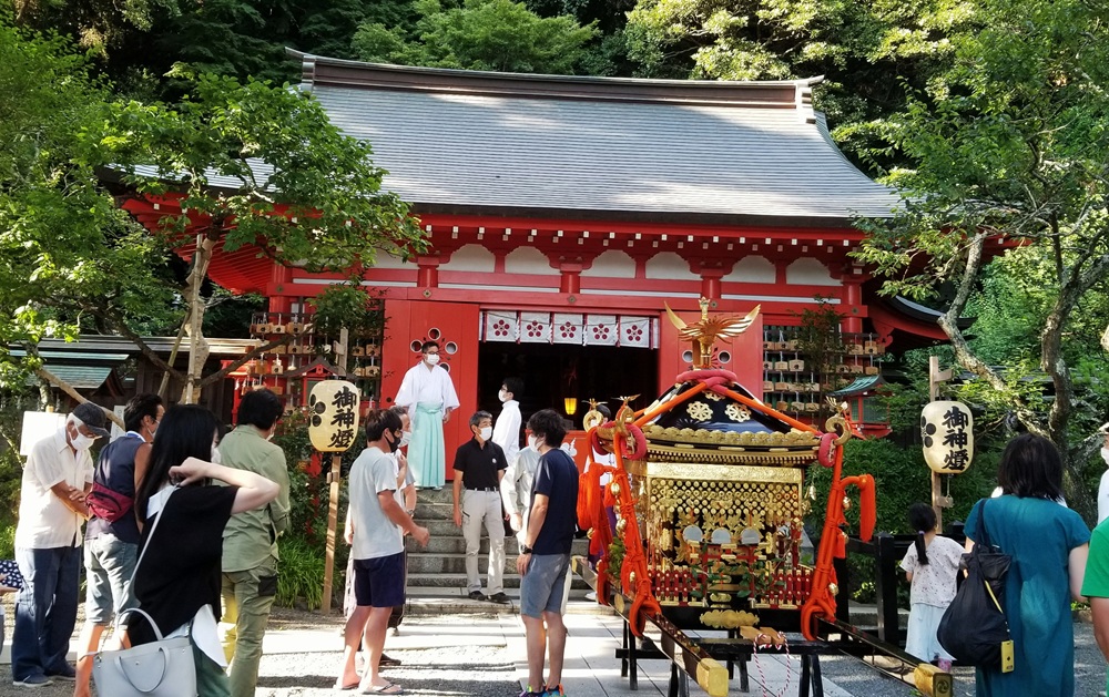 荏柄天神社 例大祭　宵宮祭