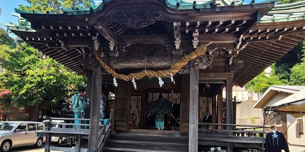 熊野新宮湯立神楽 御幣招