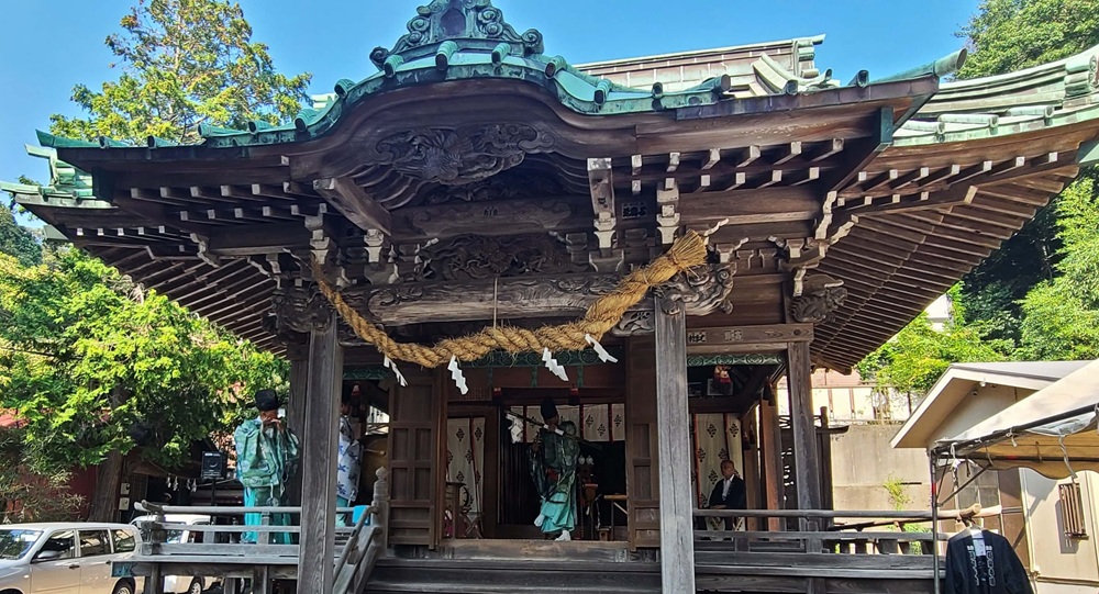 熊野新宮湯立神楽 御幣招