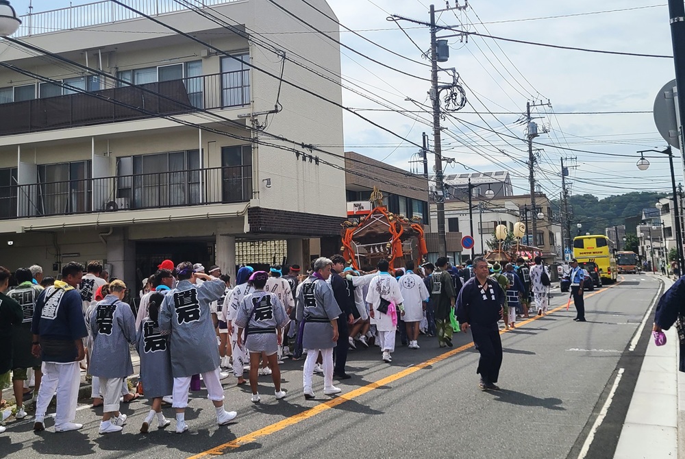 休憩が終わり長谷方面へ