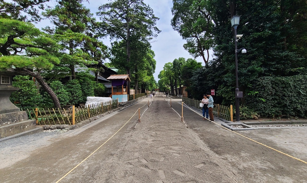 流鏑馬馬場 スタート地点を見る