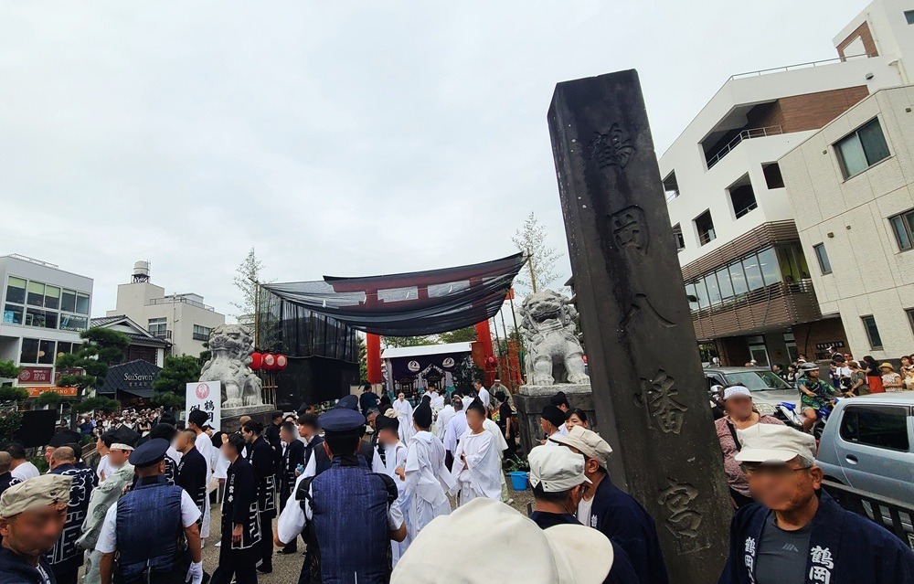 14時過ぎの二の鳥居の様子