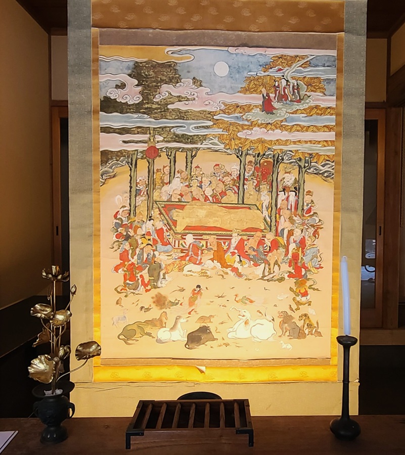 覚園寺の涅槃図 2026年2月