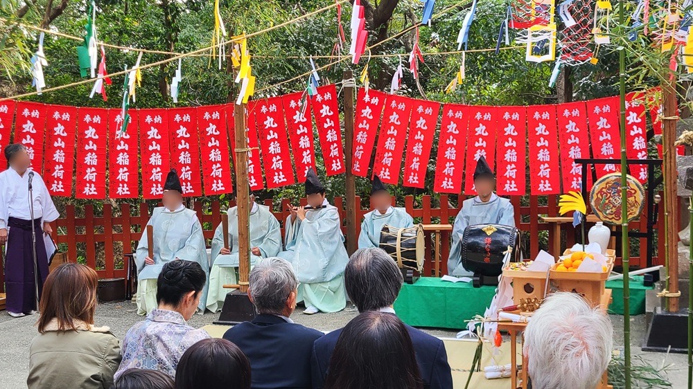 14時38分鎌倉神楽スタートです